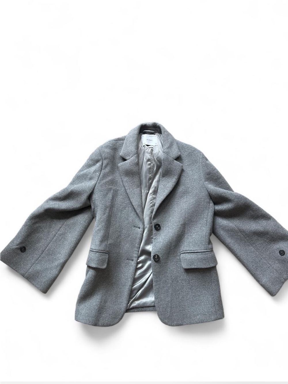Axel Arigato gray wool women’s coat #blazer #wool